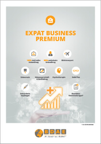 Cover Versicherungsunterlagen Expat Business Premium (PDF)
