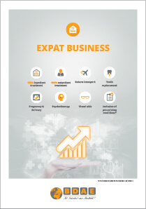 Cover Versicherungsunterlagen Expat Business (PDF)